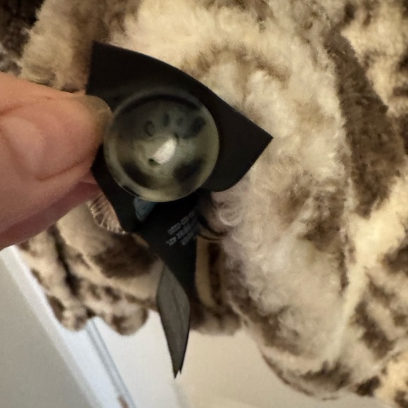 ❤️❤️NWT ❤️H&M Plaid Sherpa Shacket Size Small - Picture 7 of 8